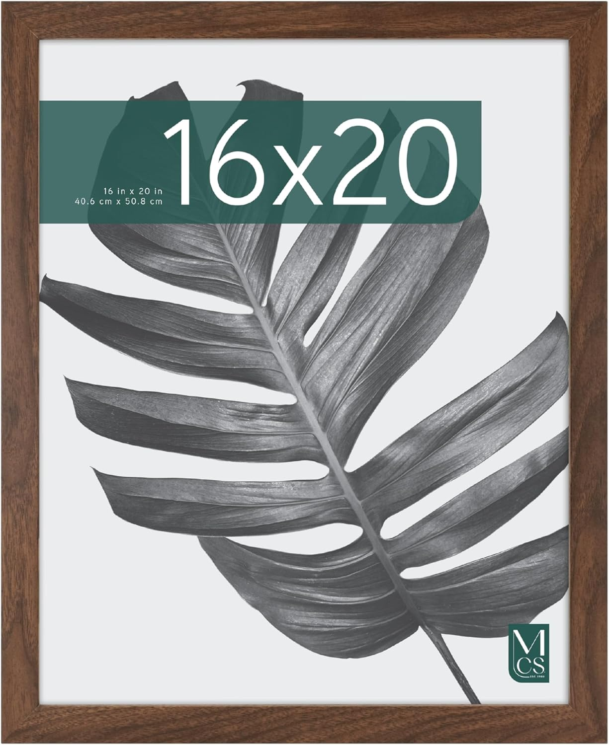 MCS Studio Gallery 16x20 Poster Frame Black Woodgrain