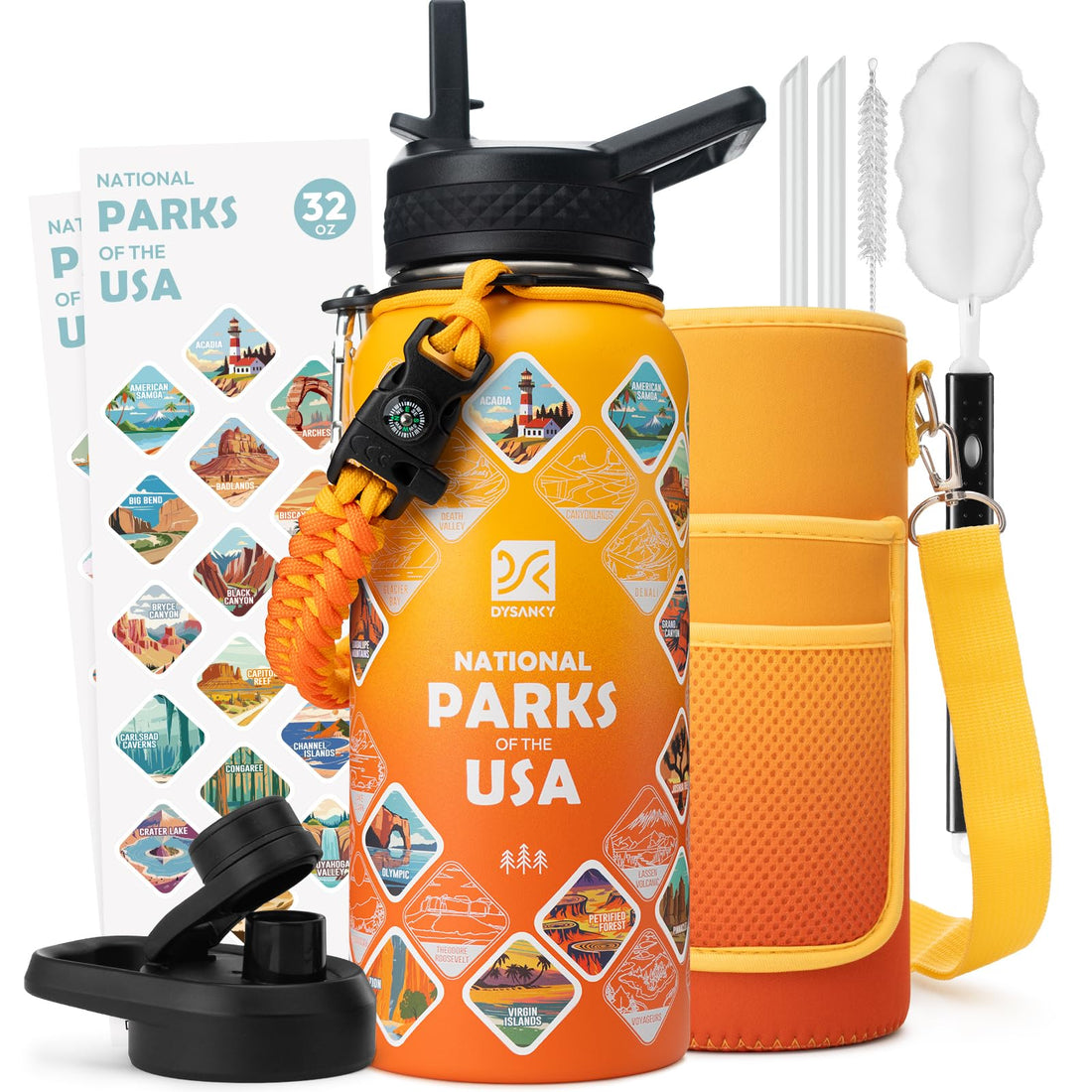 DYSANKY Insulated Vacuum Metal  Water Bottle