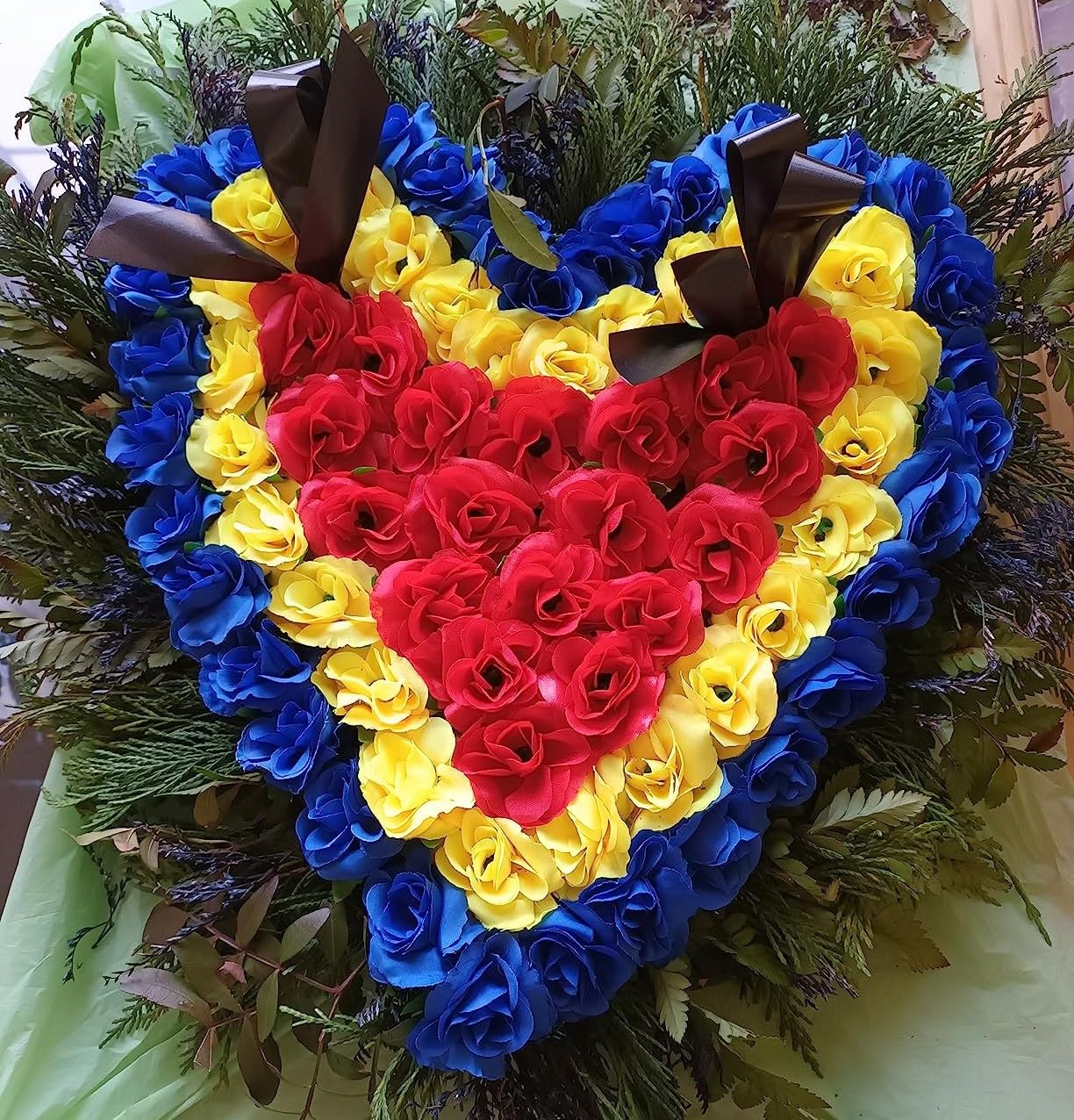 Kesoto 50pcs Red Roses Buds Artificial Flowers Bulk