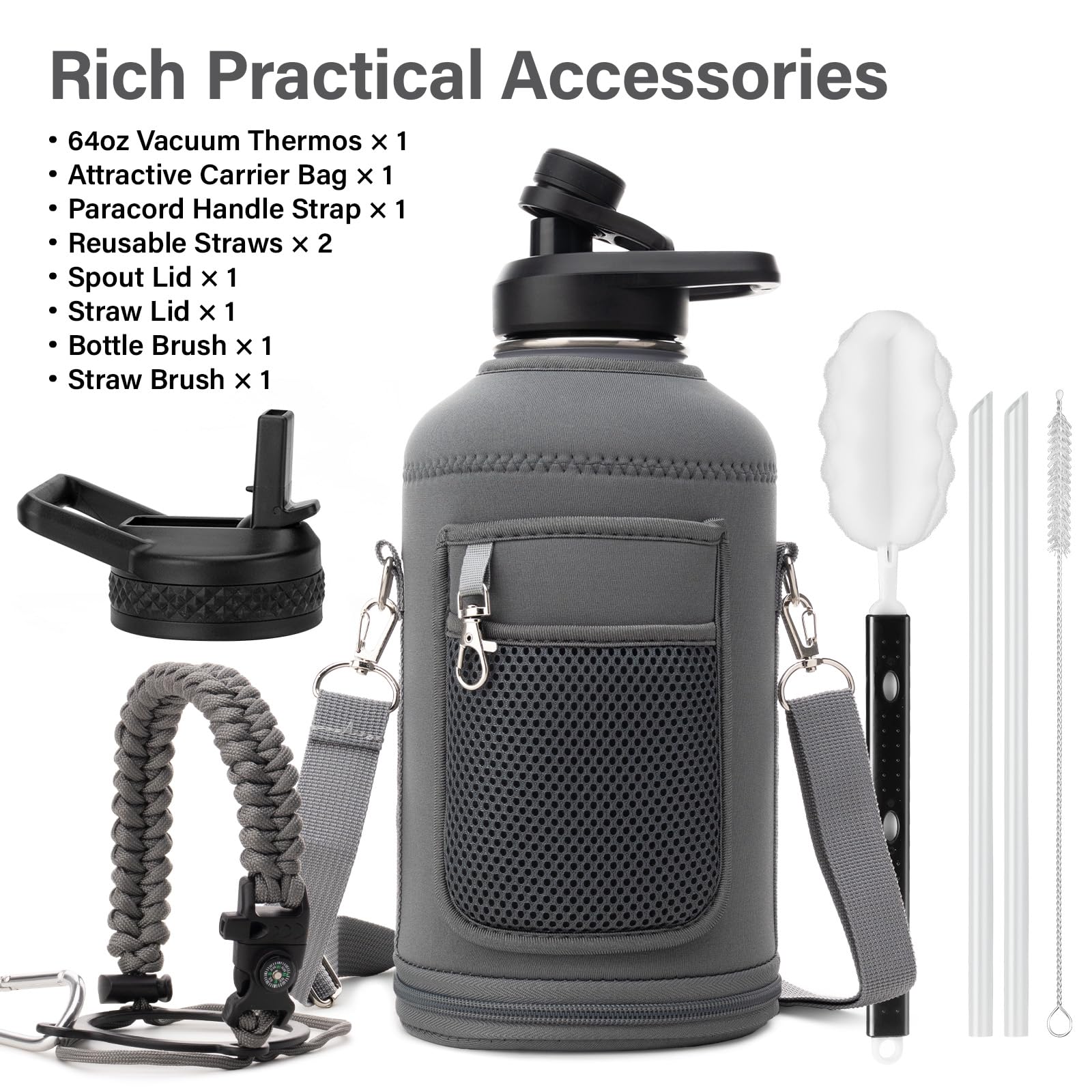 DYSANKY Insulated Vacuum Metal  Water Bottle