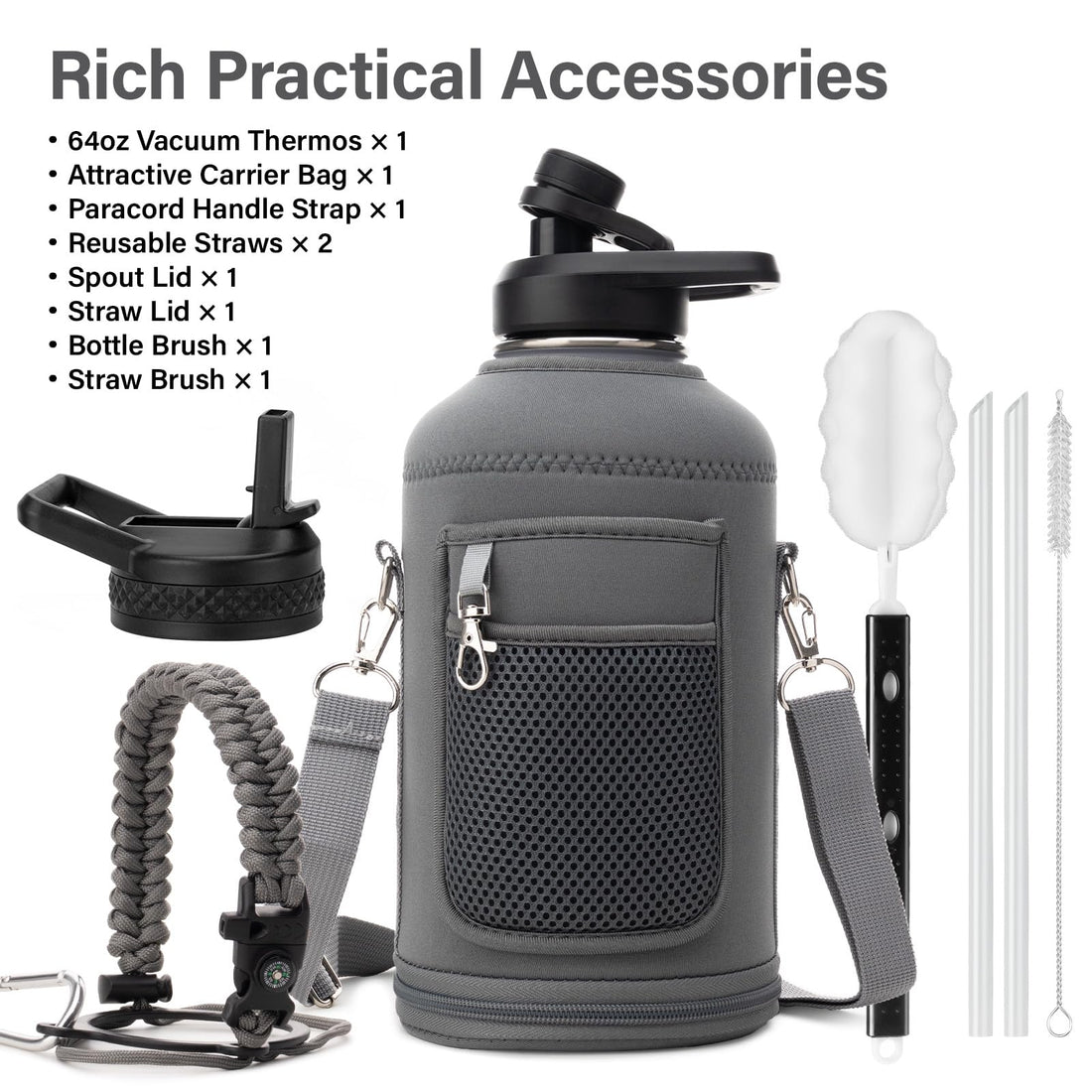 DYSANKY Insulated Vacuum Metal  Water Bottle