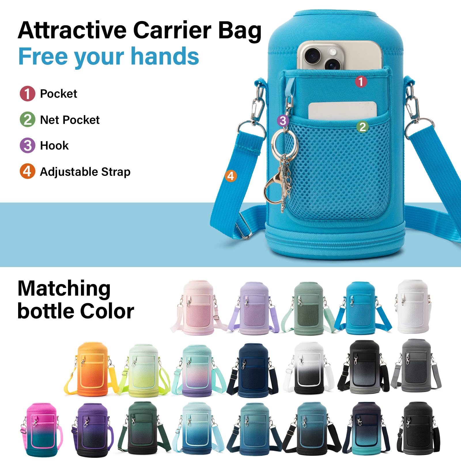 DYSANKY Insulated Vacuum Metal  Water Bottle