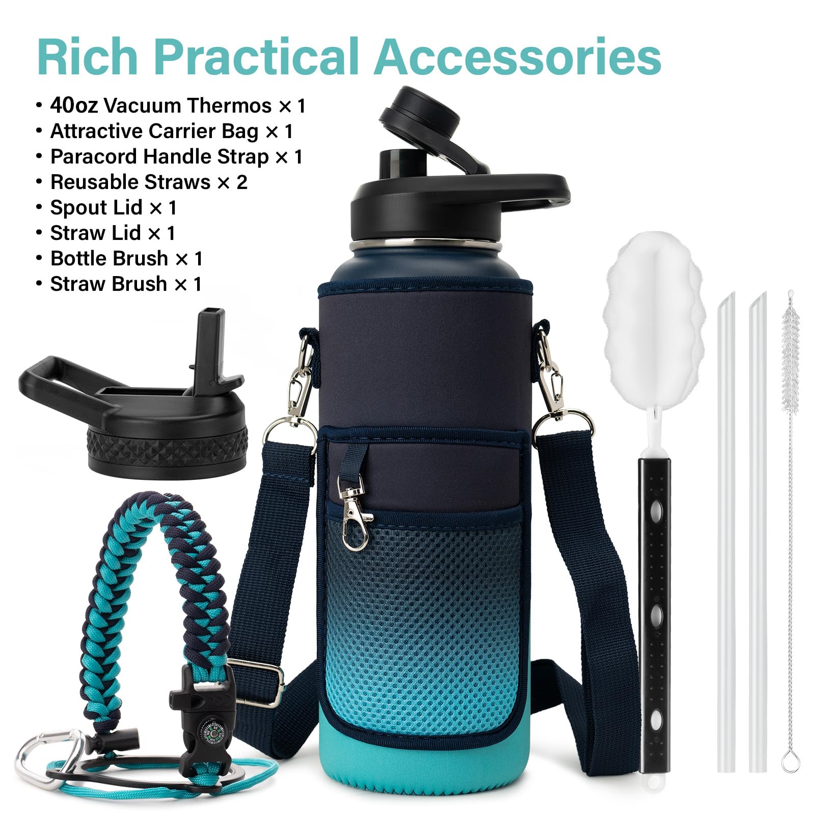 DYSANKY Insulated Vacuum Metal  Water Bottle