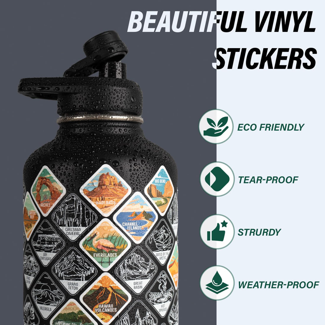 DYSANKY Insulated Vacuum Metal  Water Bottle