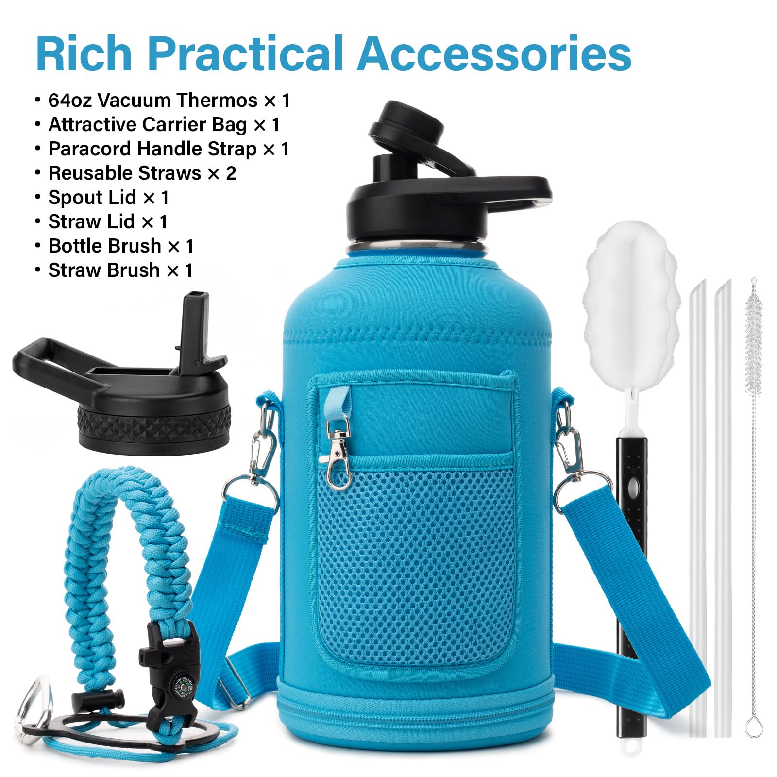 DYSANKY Insulated Vacuum Metal  Water Bottle