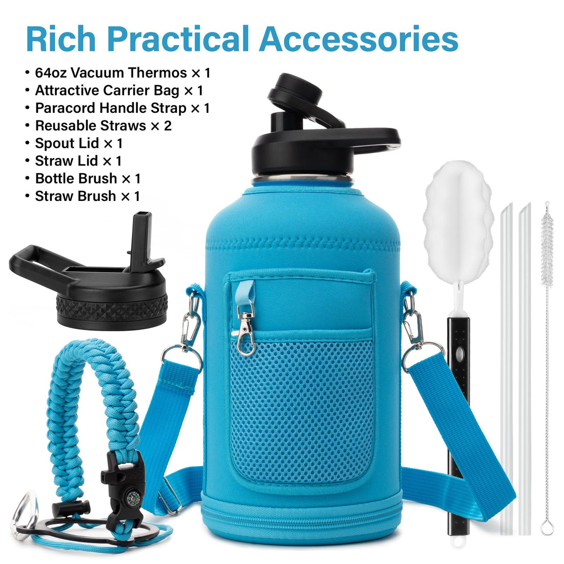 DYSANKY Insulated Vacuum Metal  Water Bottle