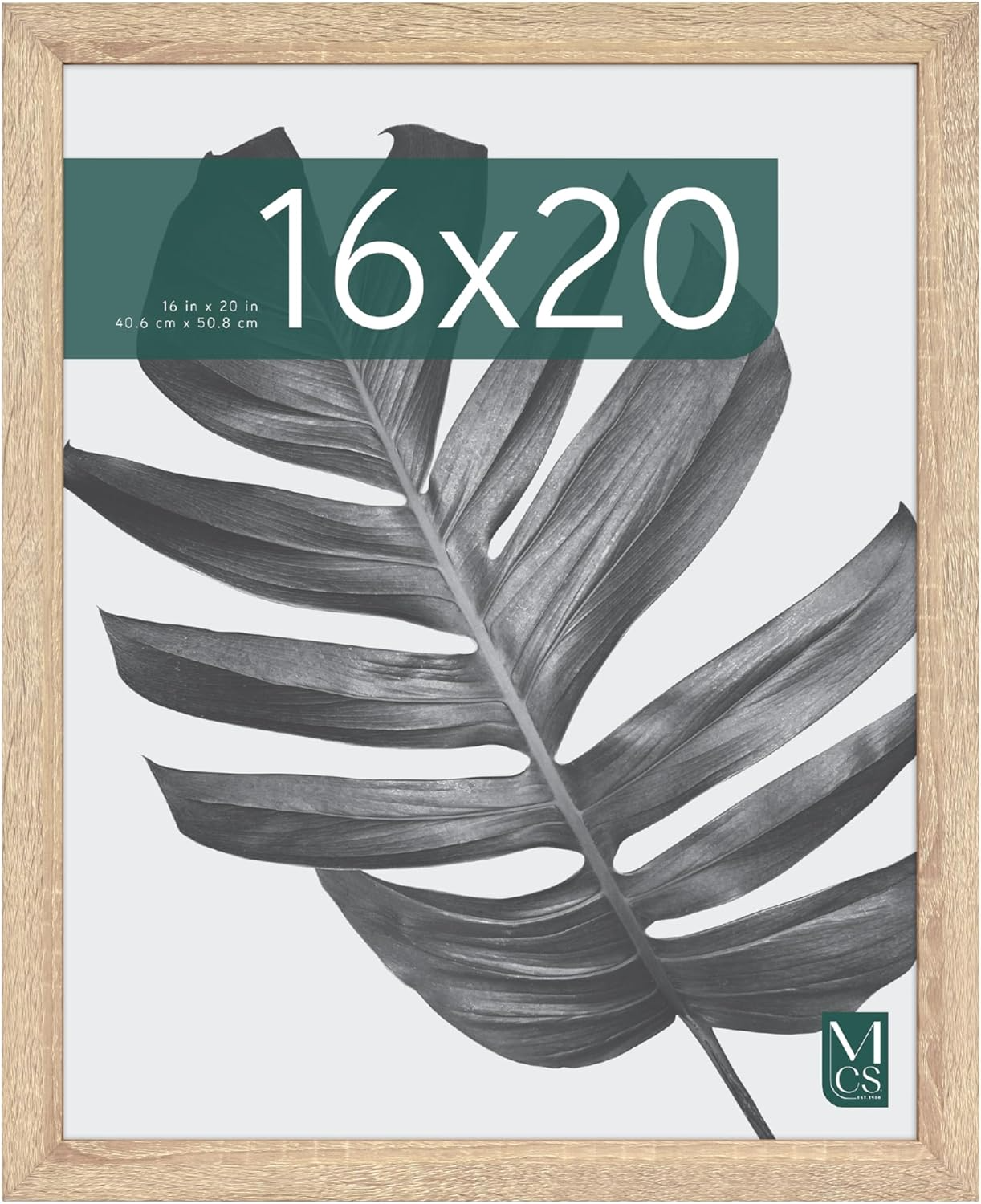 MCS Studio Gallery 16x20 Poster Frame Black Woodgrain