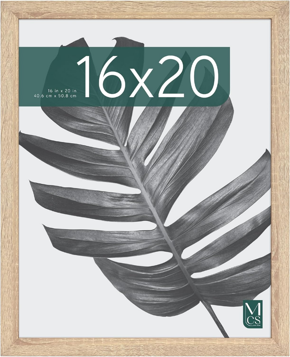 MCS Studio Gallery 16x20 Poster Frame Black Woodgrain