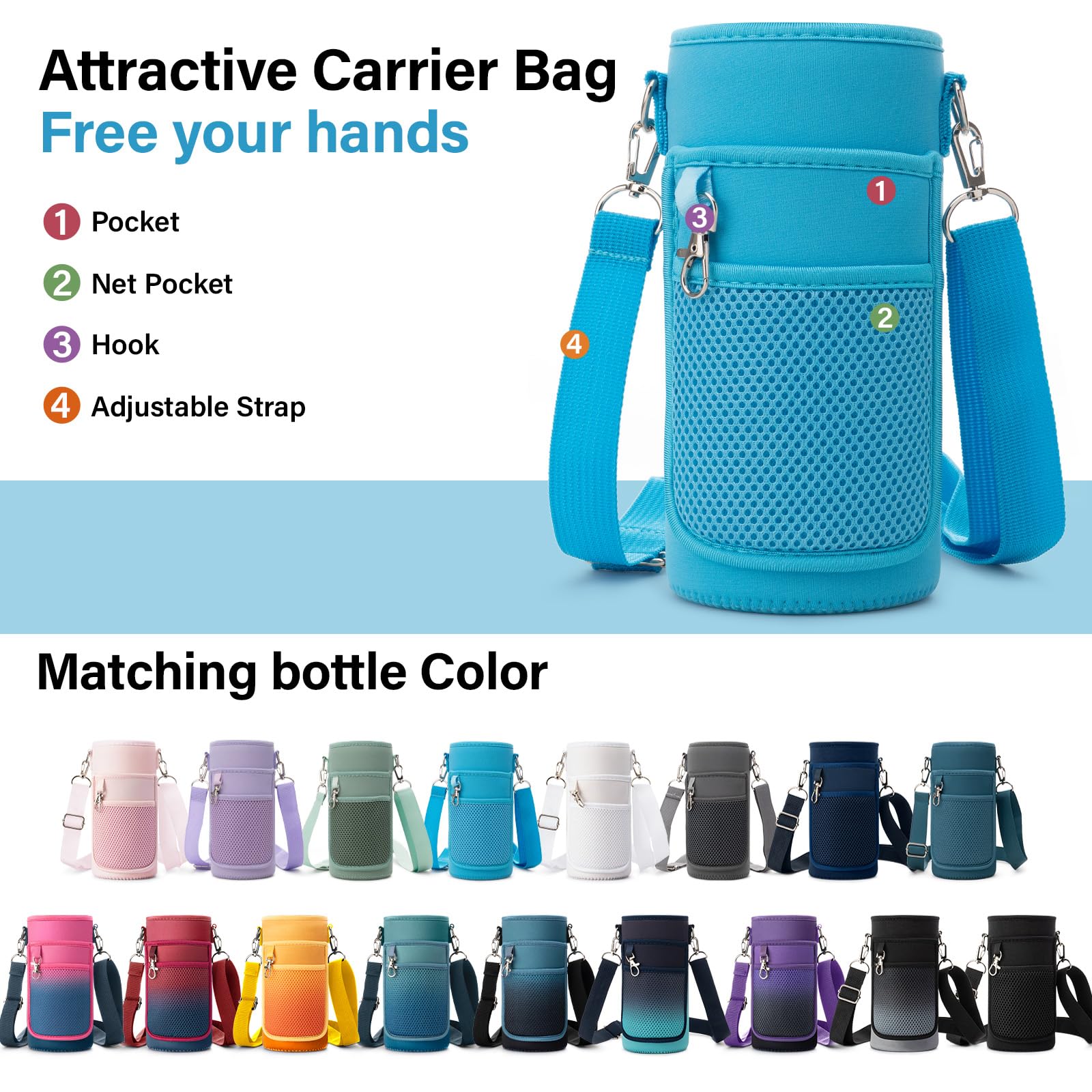 DYSANKY Insulated Vacuum Metal  Water Bottle