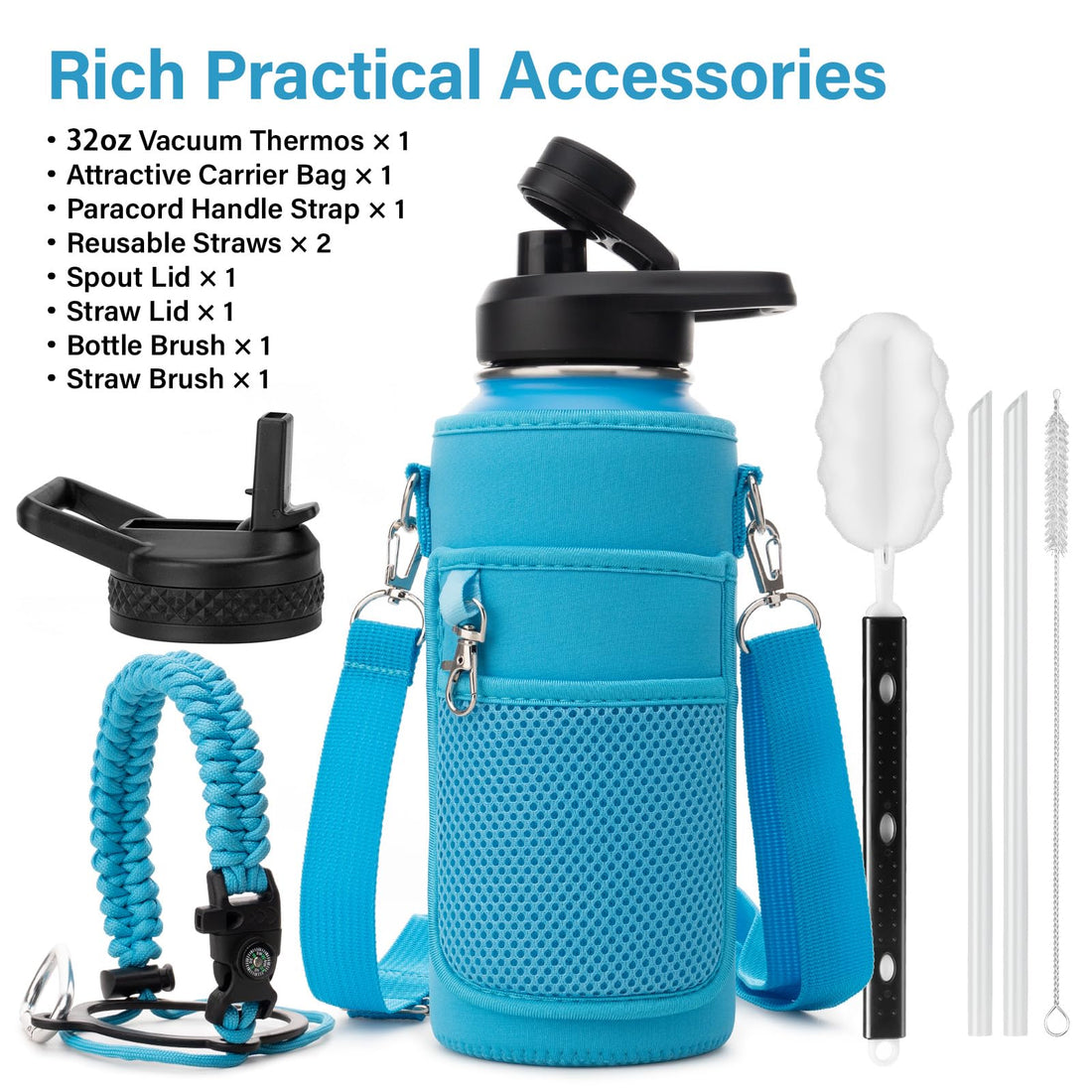 DYSANKY Insulated Vacuum Metal  Water Bottle