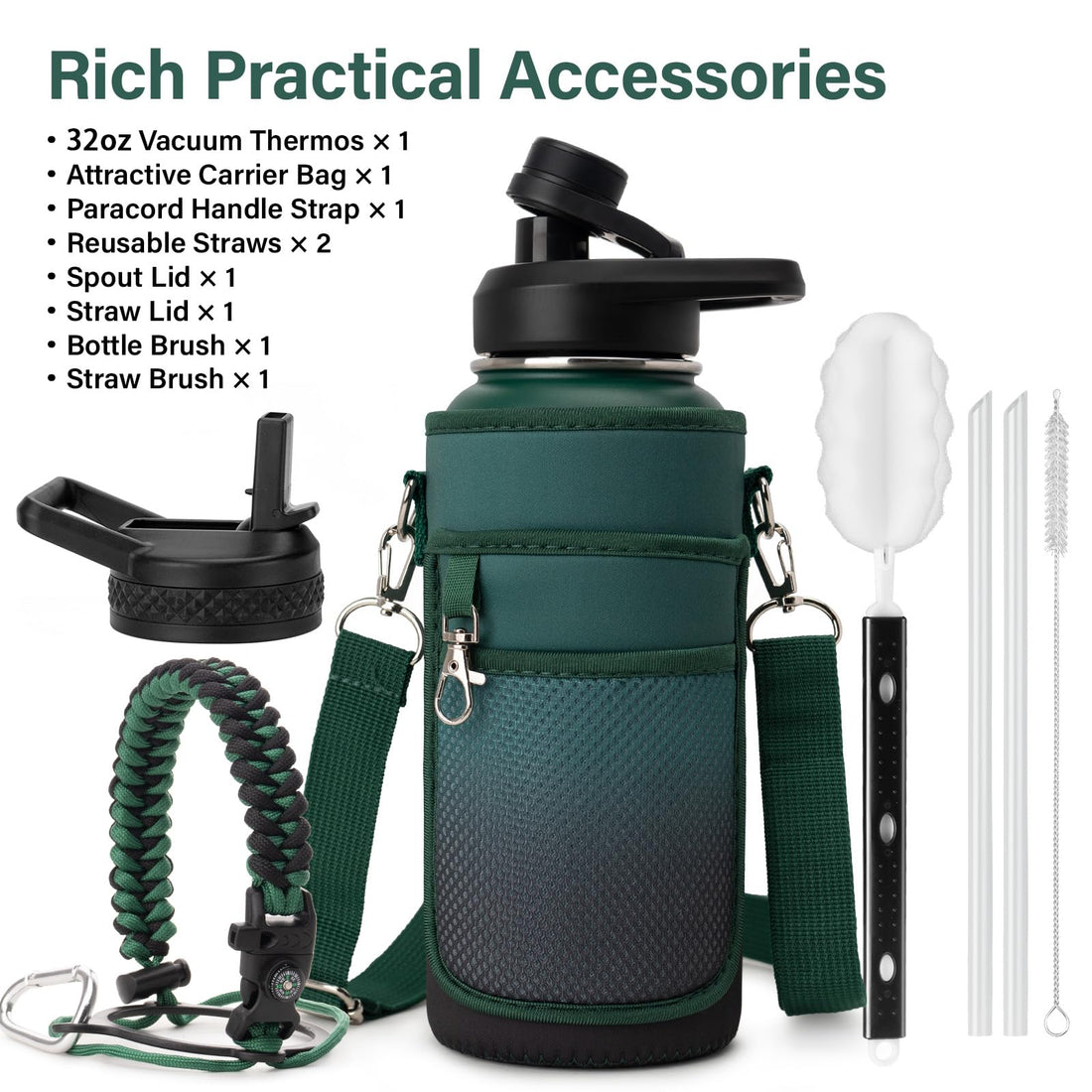 DYSANKY Insulated Vacuum Metal  Water Bottle