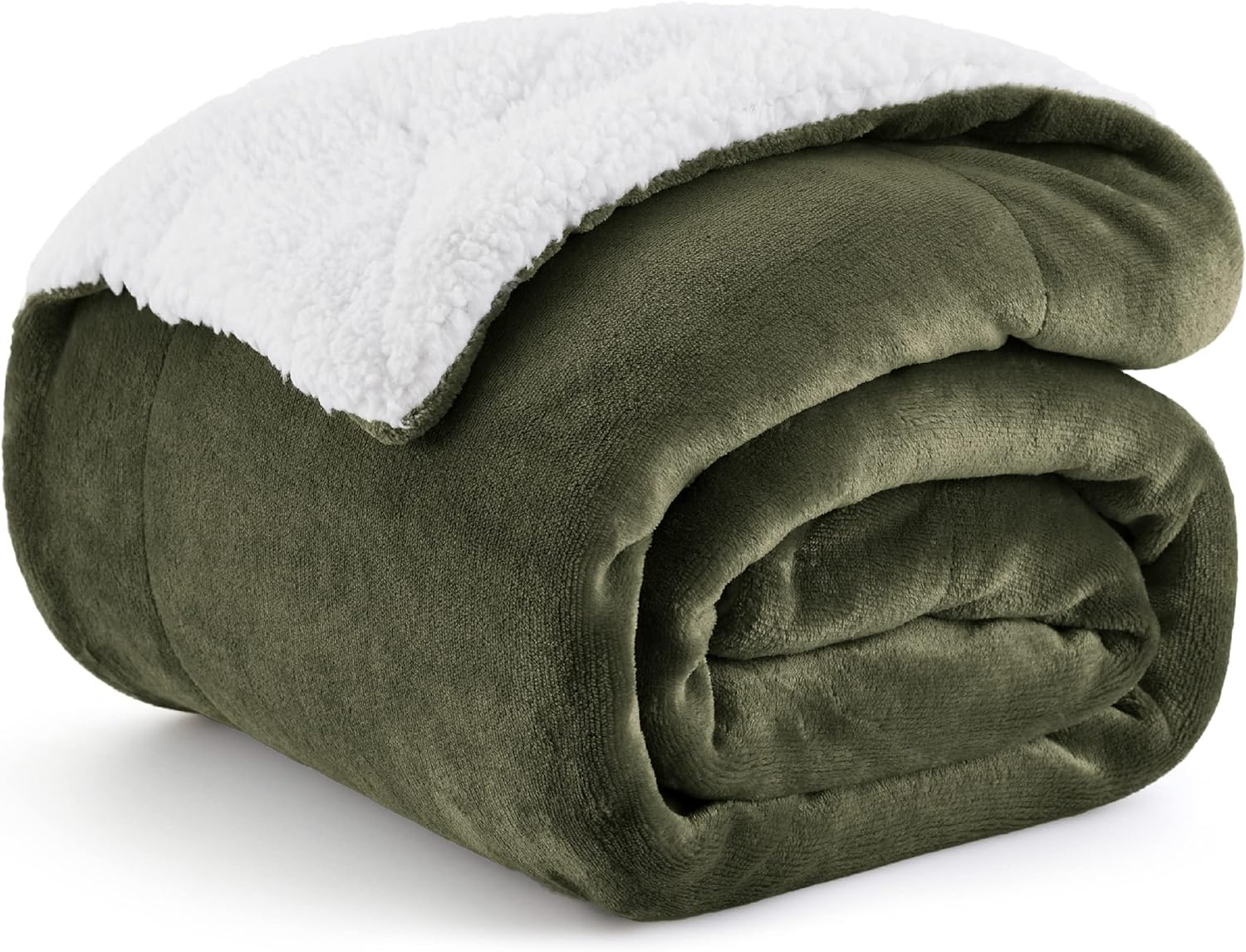 Bedsure Sherpa Fleece Throw Blanket for Couch