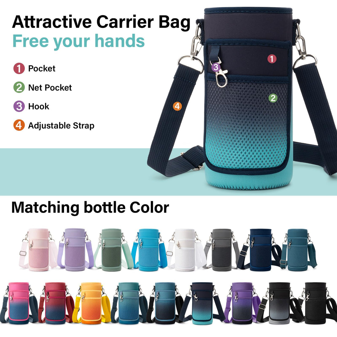 DYSANKY Insulated Vacuum Metal  Water Bottle