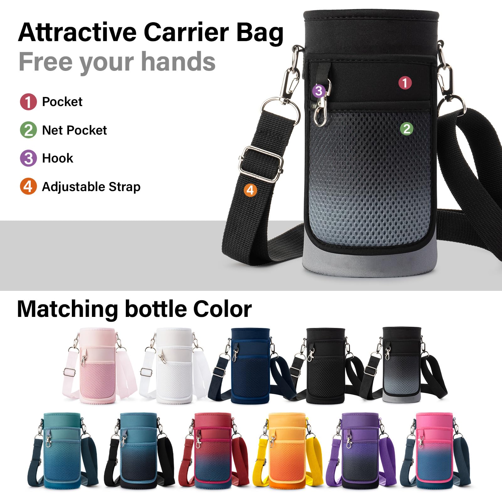 DYSANKY Insulated Vacuum Metal  Water Bottle