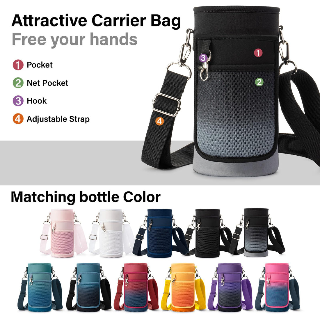 DYSANKY Insulated Vacuum Metal  Water Bottle