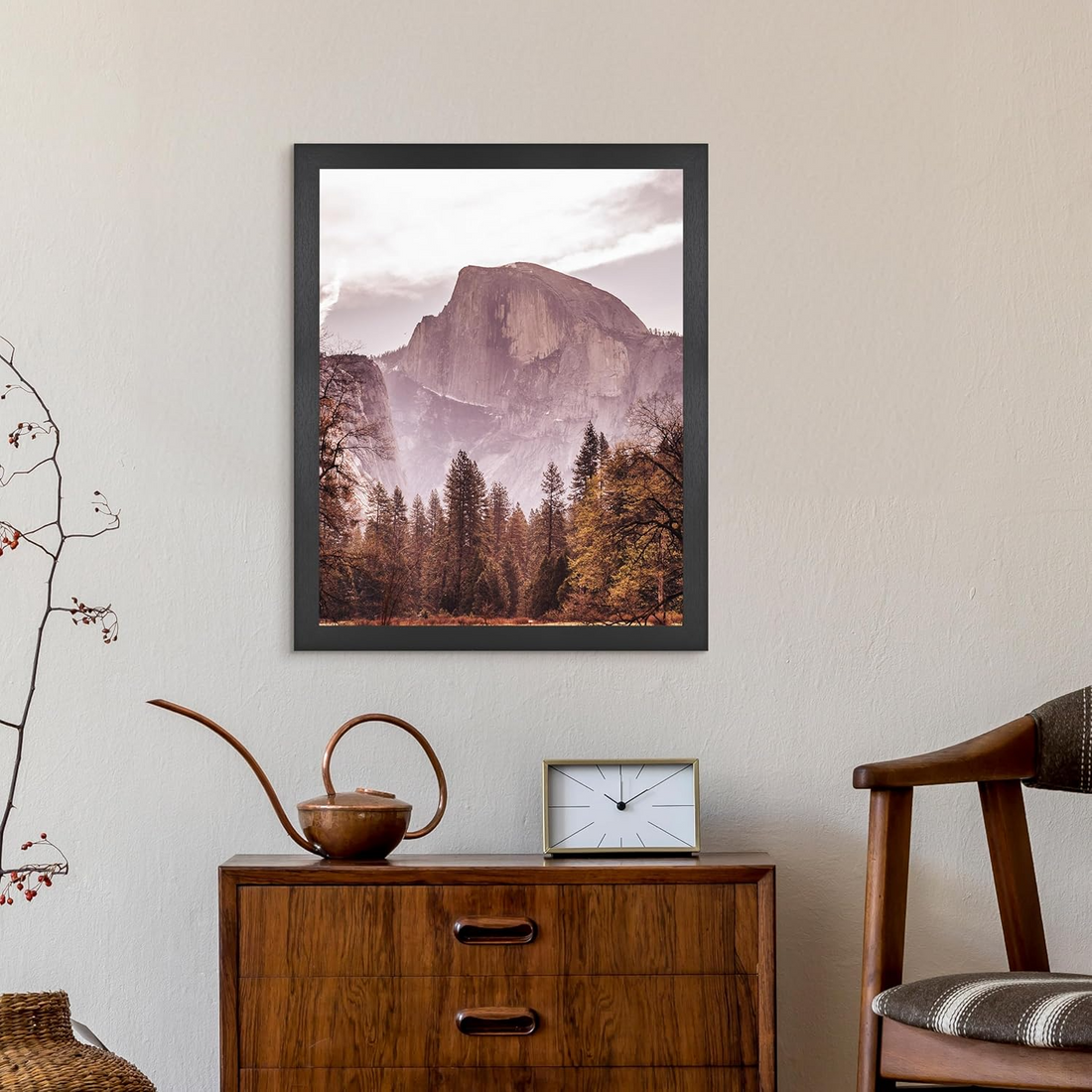 MCS Studio Gallery 16x20 Poster Frame Black Woodgrain