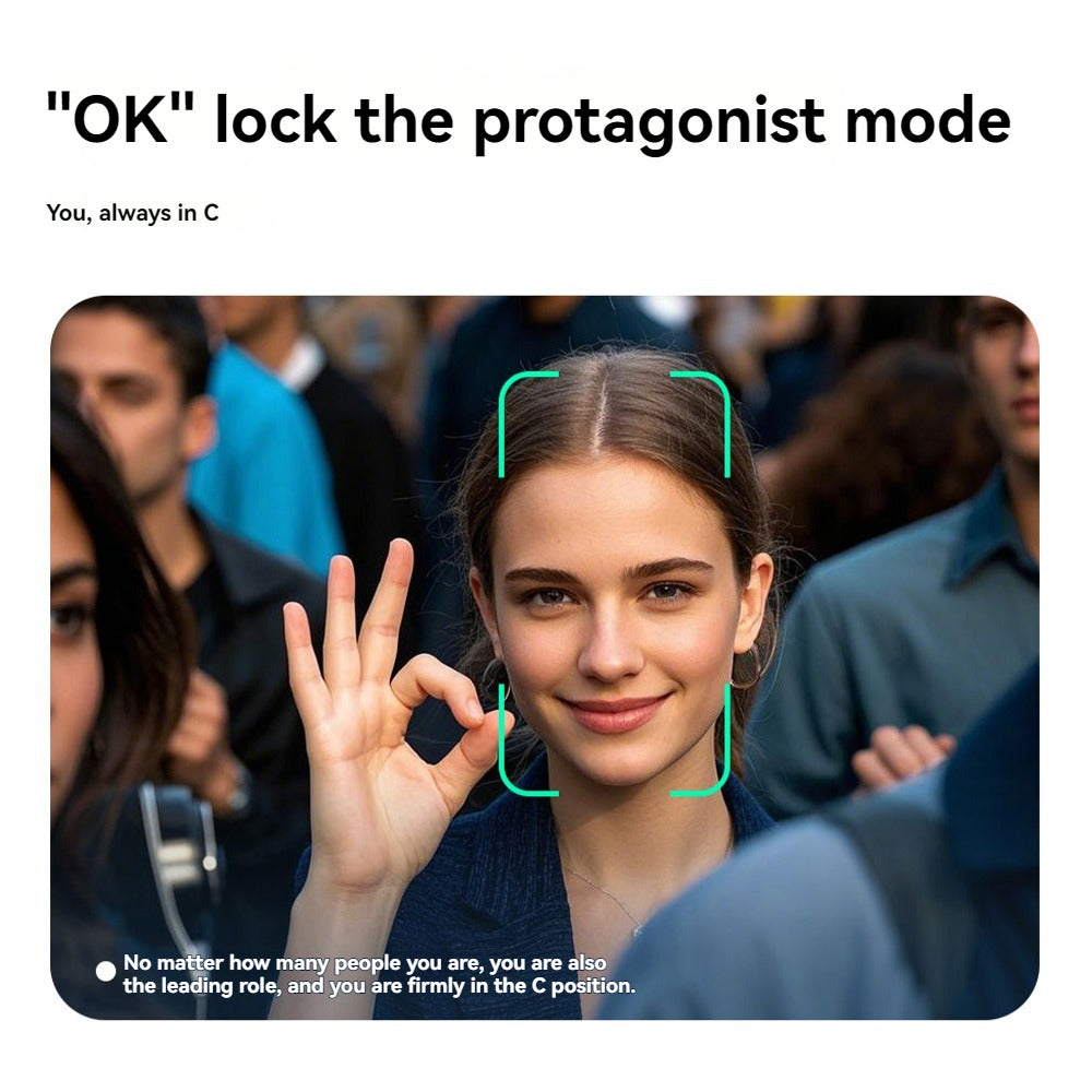 360° Auto Face Tracking Tripod with Fill Light