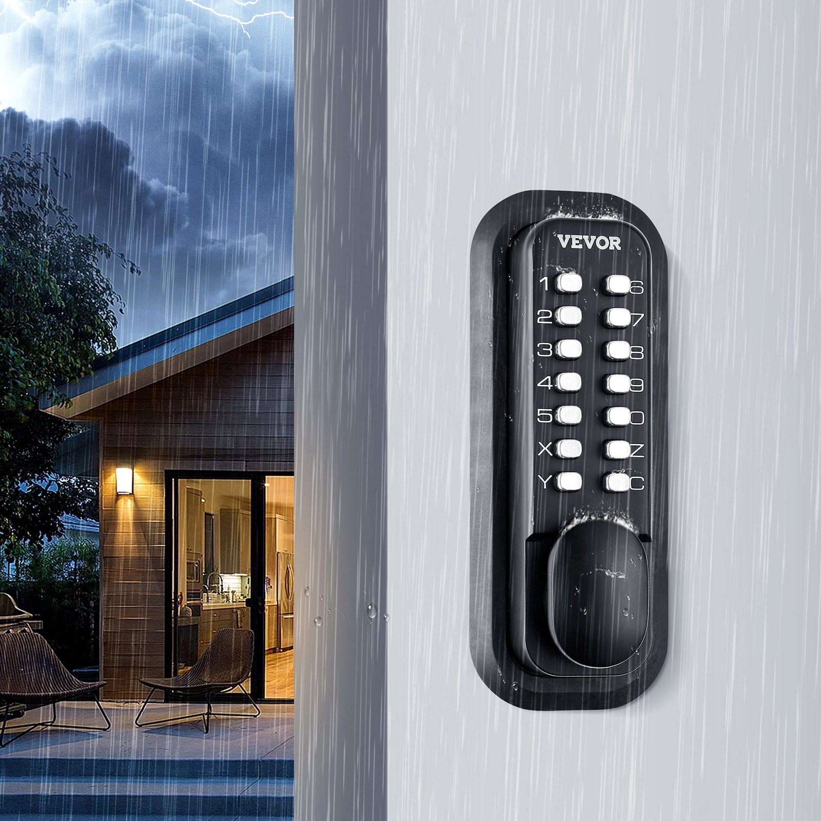 VEVOR Mechanical Keyless Entry Door Lock