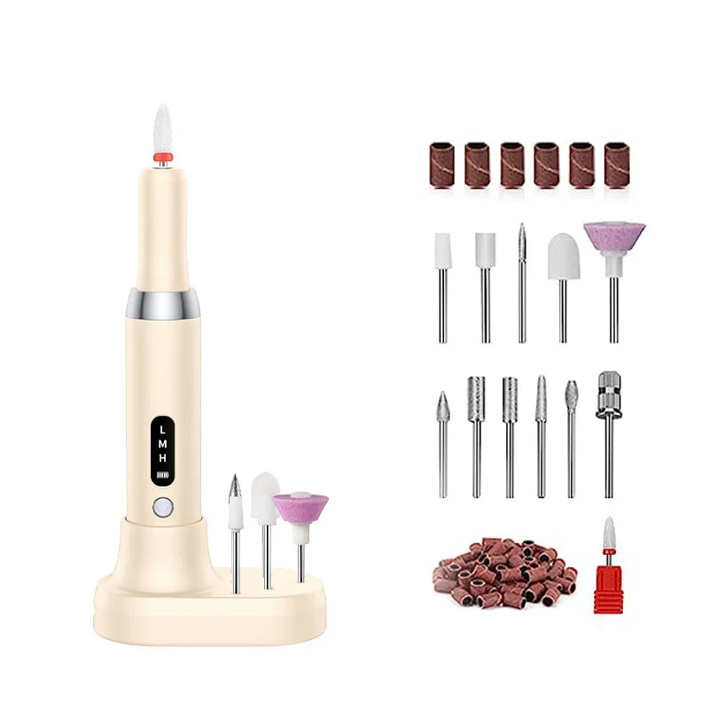 Electric Nail Drill Machine for Manicure & Polishing