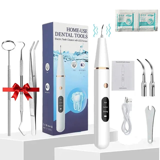 Ultrasonic Tooth Cleaner Tartar Scaler Device