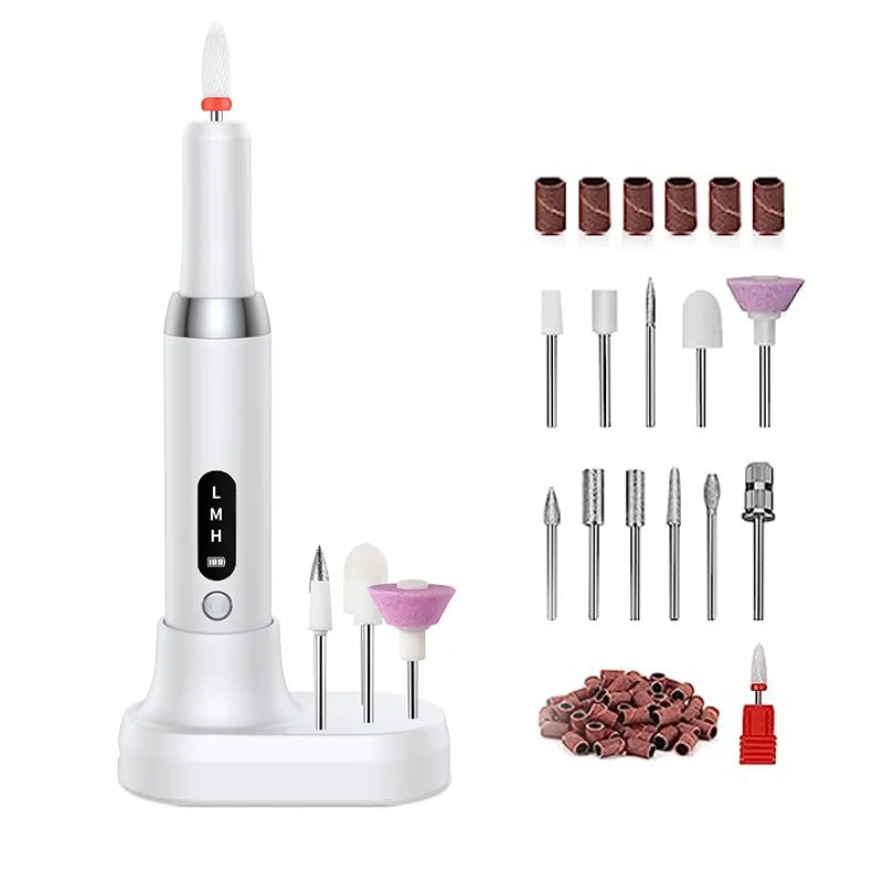 Electric Nail Drill Machine for Manicure & Polishing