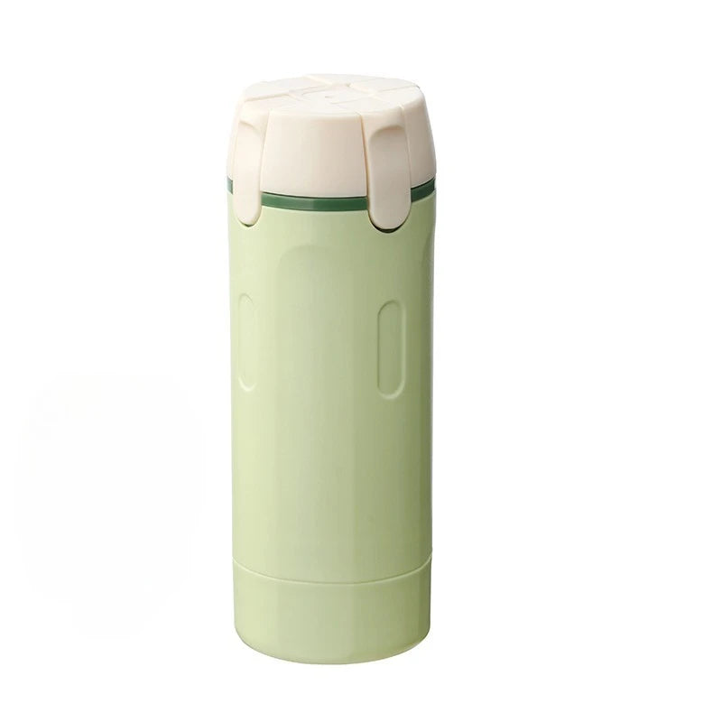 4-in-1 Travel Cosmetic Dispenser Bottle – Refillable Leak-Proof Toiletry Container with Clear Labels