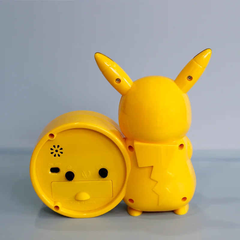 Pikachu Cartoon Alarm Clock for Kids Bedroom