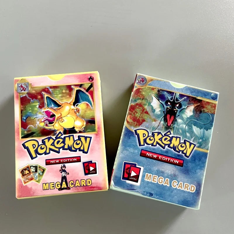 New Pokemon 54pcs MEGA Cards/box English Shining Energy Battle Toys Trading Card Game for Kids Boys Gift