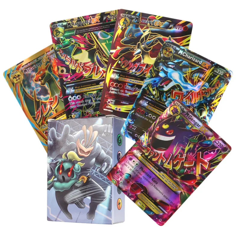 Pokemon Trainer Cards No Repeat English Version Game Battle Carte Pokemon Trading Shining Proxy Card Toys Children Gift