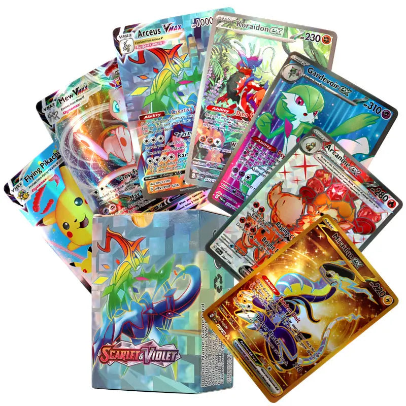Pokemon Trainer Cards No Repeat English Version Game Battle Carte Pokemon Trading Shining Proxy Card Toys Children Gift