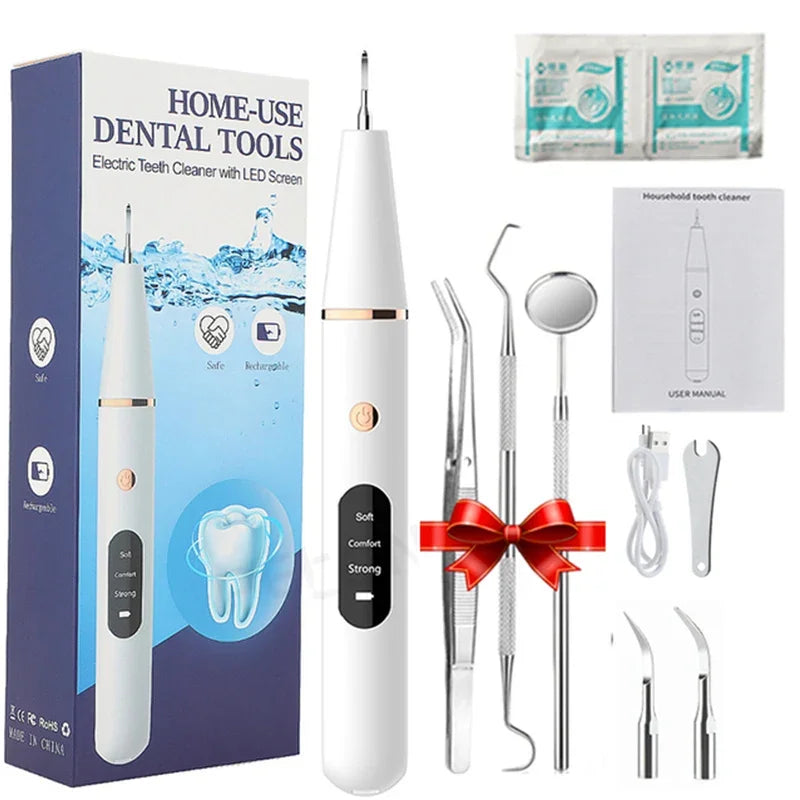 Ultrasonic Tooth Cleaner Tartar Scaler Device