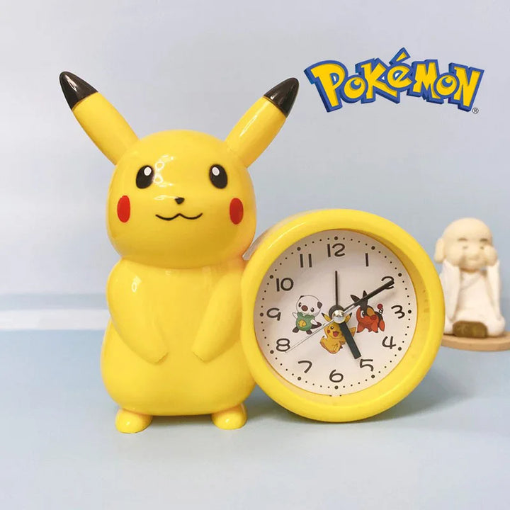 Pikachu Cartoon Alarm Clock for Kids Bedroom