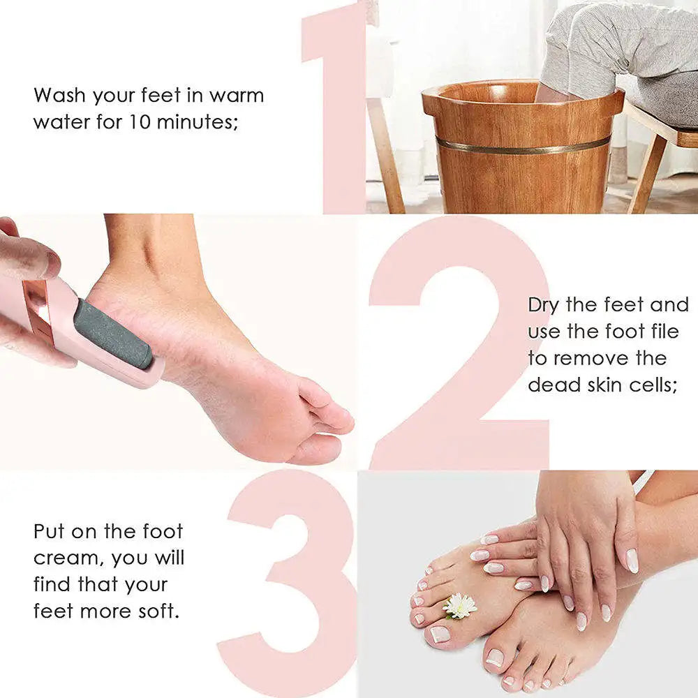Rechargeable Electric Callus Remover Foot File