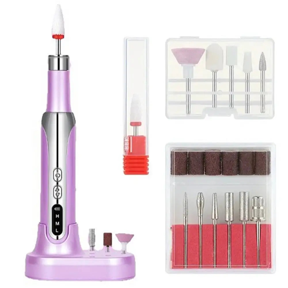 Electric Nail Drill Machine for Manicure & Polishing