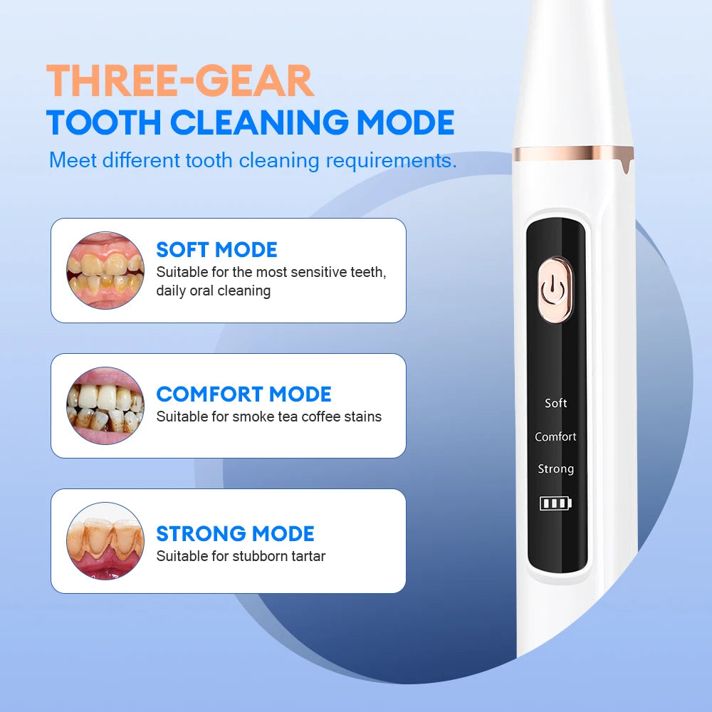 Electric Dental Scaler Tartar & Plaque Remover