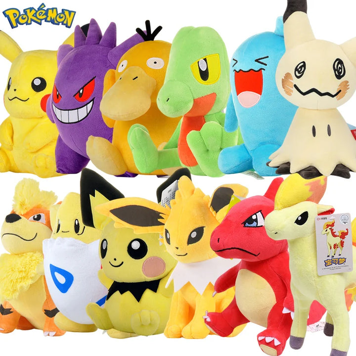 Cute Pokémon Plush Toy Soft Doll for Kids & Gifts