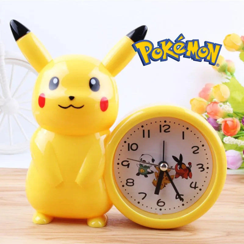 Pikachu Cartoon Alarm Clock for Kids Bedroom