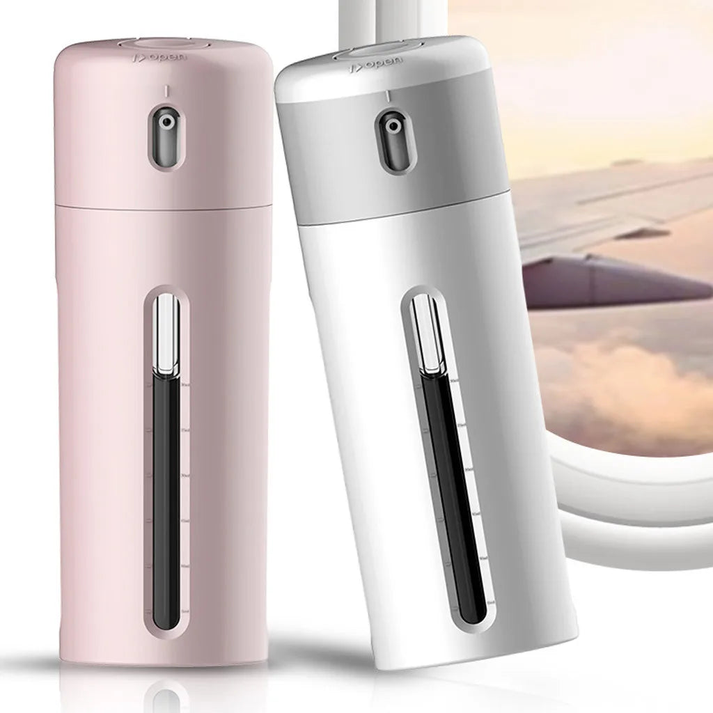 4-in-1 Travel Dispenser Bottle – Refillable Leak-Proof Press Container for Shampoo, Lotion & Body Wash