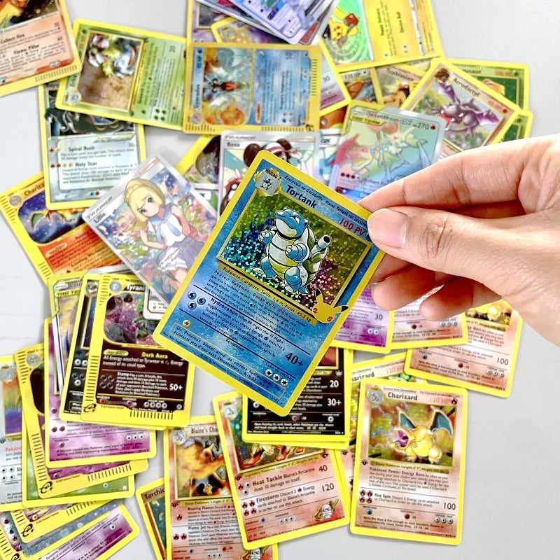 New Pokemon 54pcs MEGA Cards/box English Shining Energy Battle Toys Trading Card Game for Kids Boys Gift