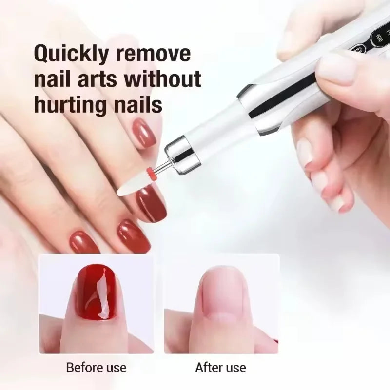 Electric Nail Drill Machine for Manicure & Polishing