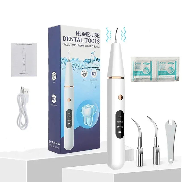 Ultrasonic Tooth Cleaner Tartar Scaler Device