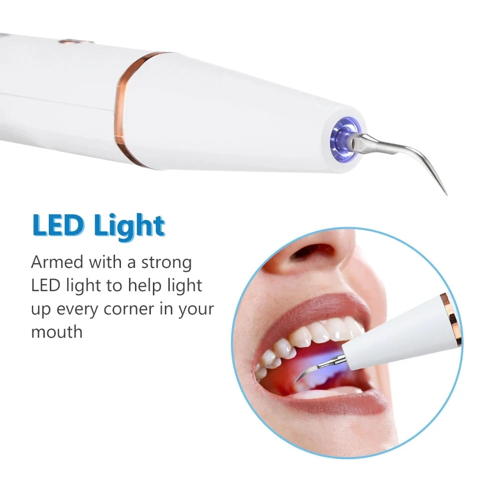 Ultrasonic Tooth Cleaner Tartar Scaler Device
