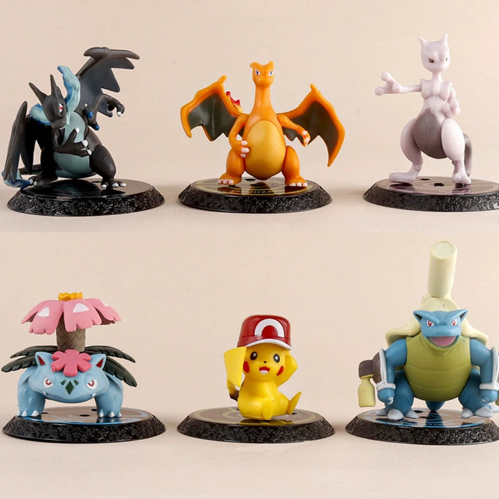 Pokémon Anime Figurines Set for Desk & Collectors