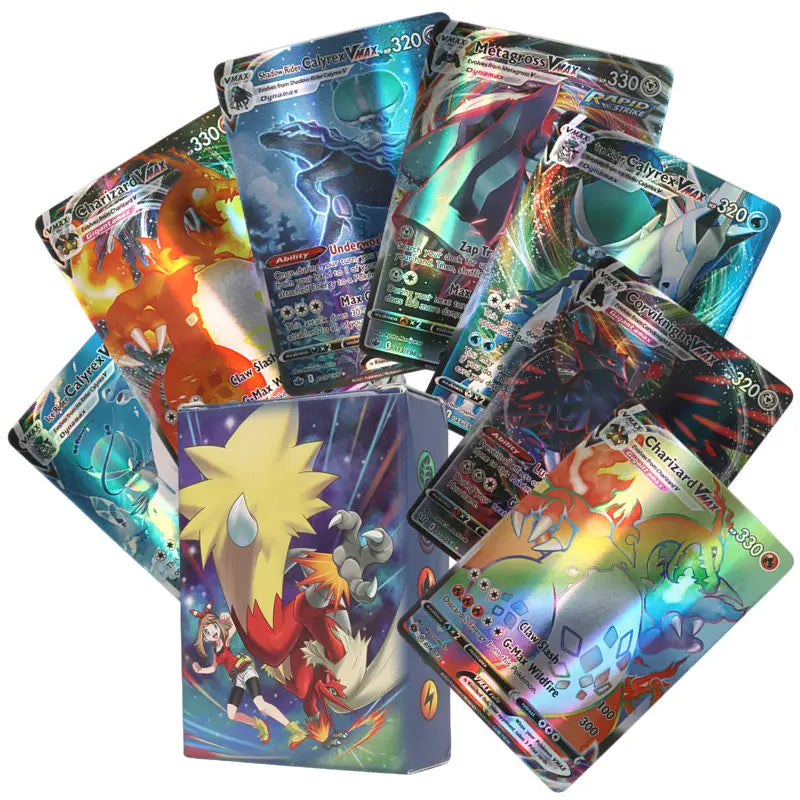 Pokemon Trainer Cards No Repeat English Version Game Battle Carte Pokemon Trading Shining Proxy Card Toys Children Gift