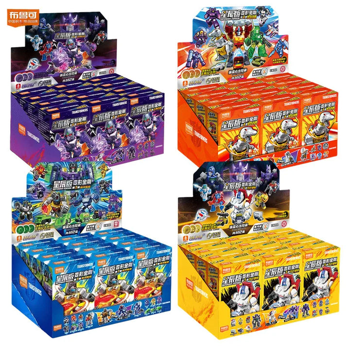 Mini Transformer Robot Action Figures 5.5cm – Optimus Prime, Bumblebee, Megatron & More