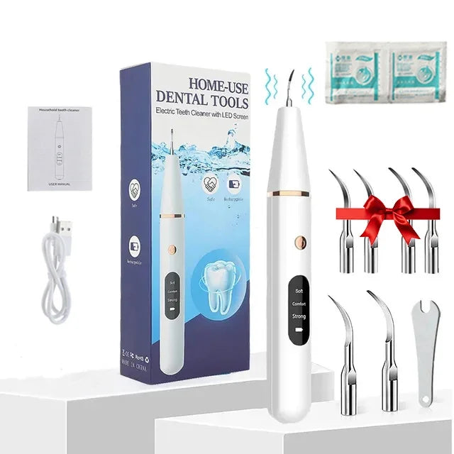 Ultrasonic Tooth Cleaner Tartar Scaler Device