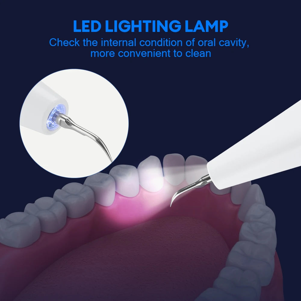 Electric Dental Scaler Tartar & Plaque Remover