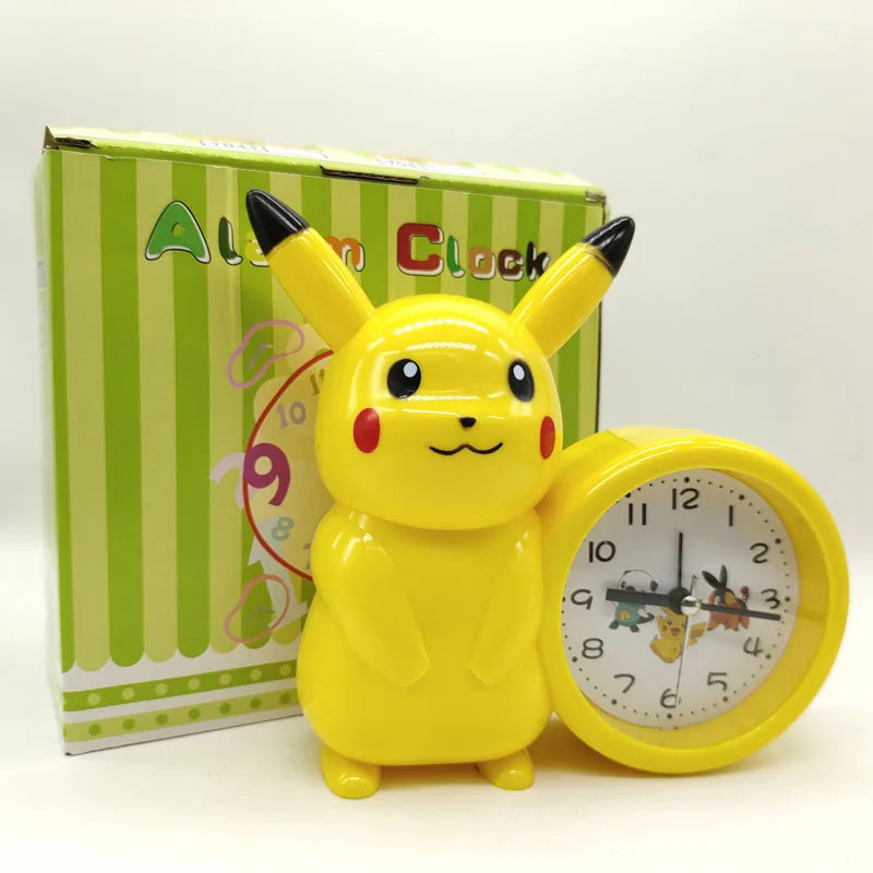 Pikachu Cartoon Alarm Clock for Kids Bedroom