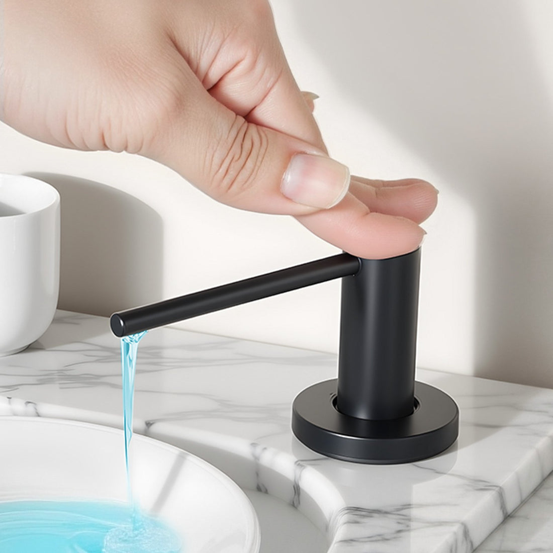 Built-In Kitchen Sink Soap Dispenser – 17oz