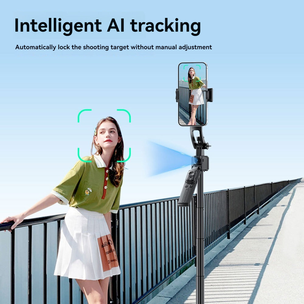 360° Auto Face Tracking Tripod with Fill Light